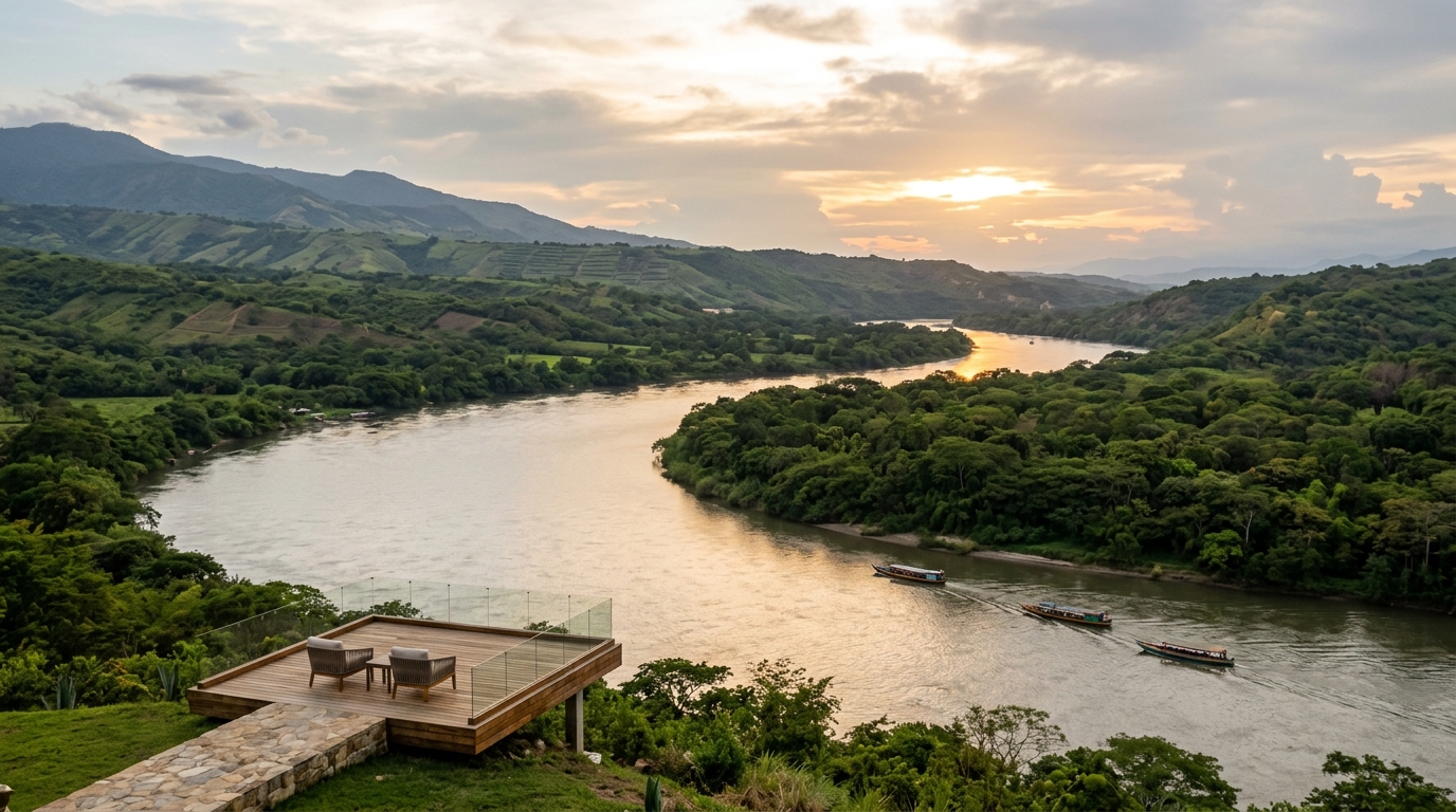 Río Magdalena: el nuevo corredor turístico que revaloriza el real estate en Colombia