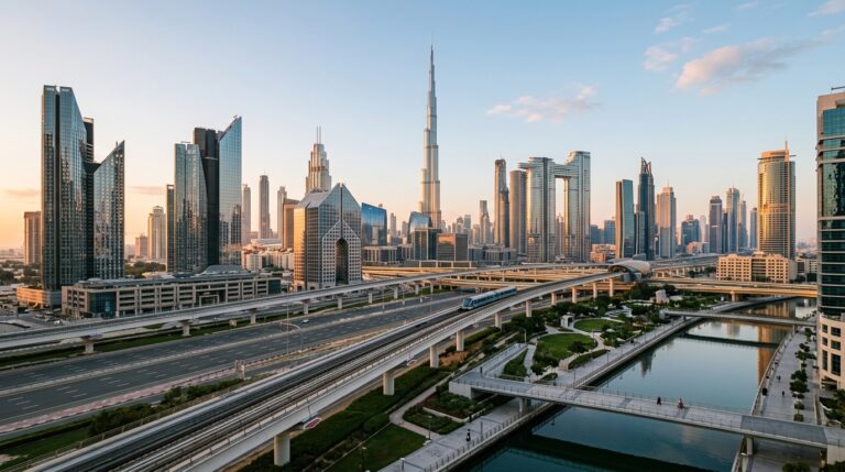 Gateway 2040 en Dubái: la infraestructura como vía hacia la residencia y la rentabilidad